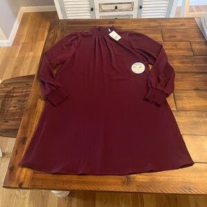 Casual Loose Fit Long Sleeve Dress Size XL *NWT*